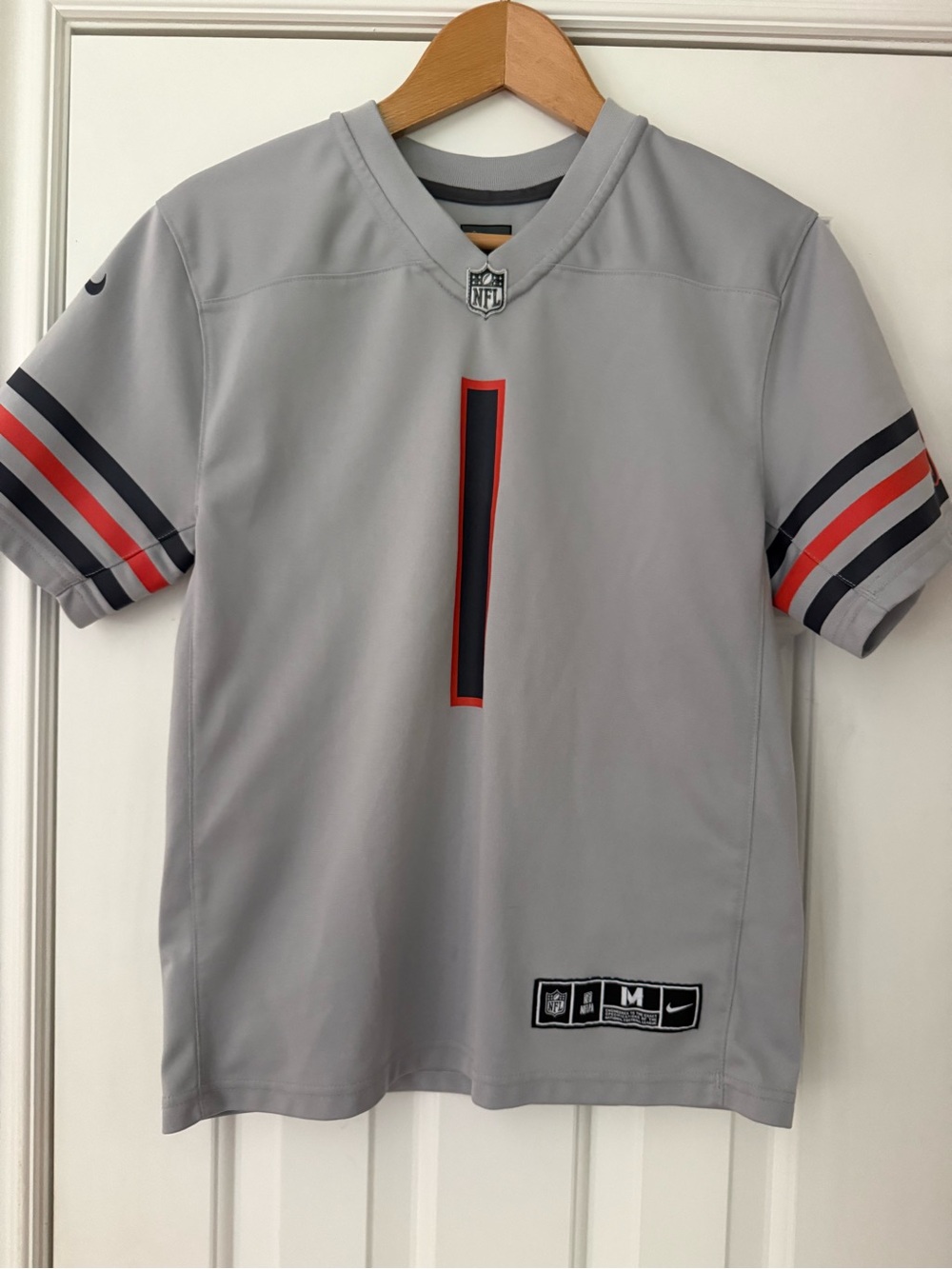 Nike Kid’s Gray Bears NFL Football Jersey - Size M